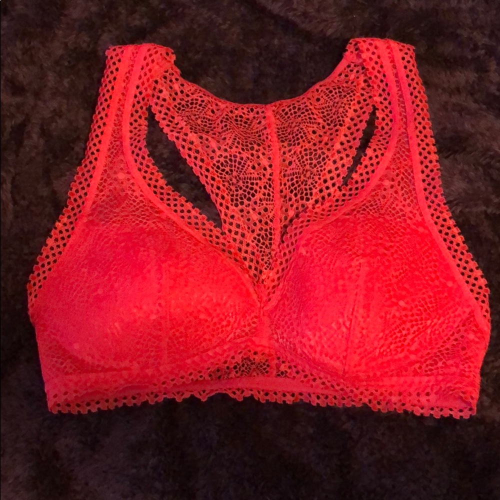 Red Victoria’s Secret Racerback Brallette